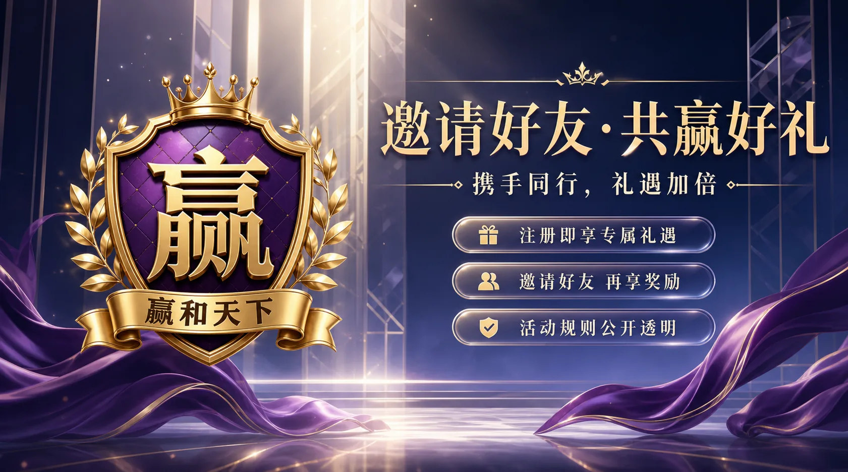 赢和天下邀请好友共赢好礼